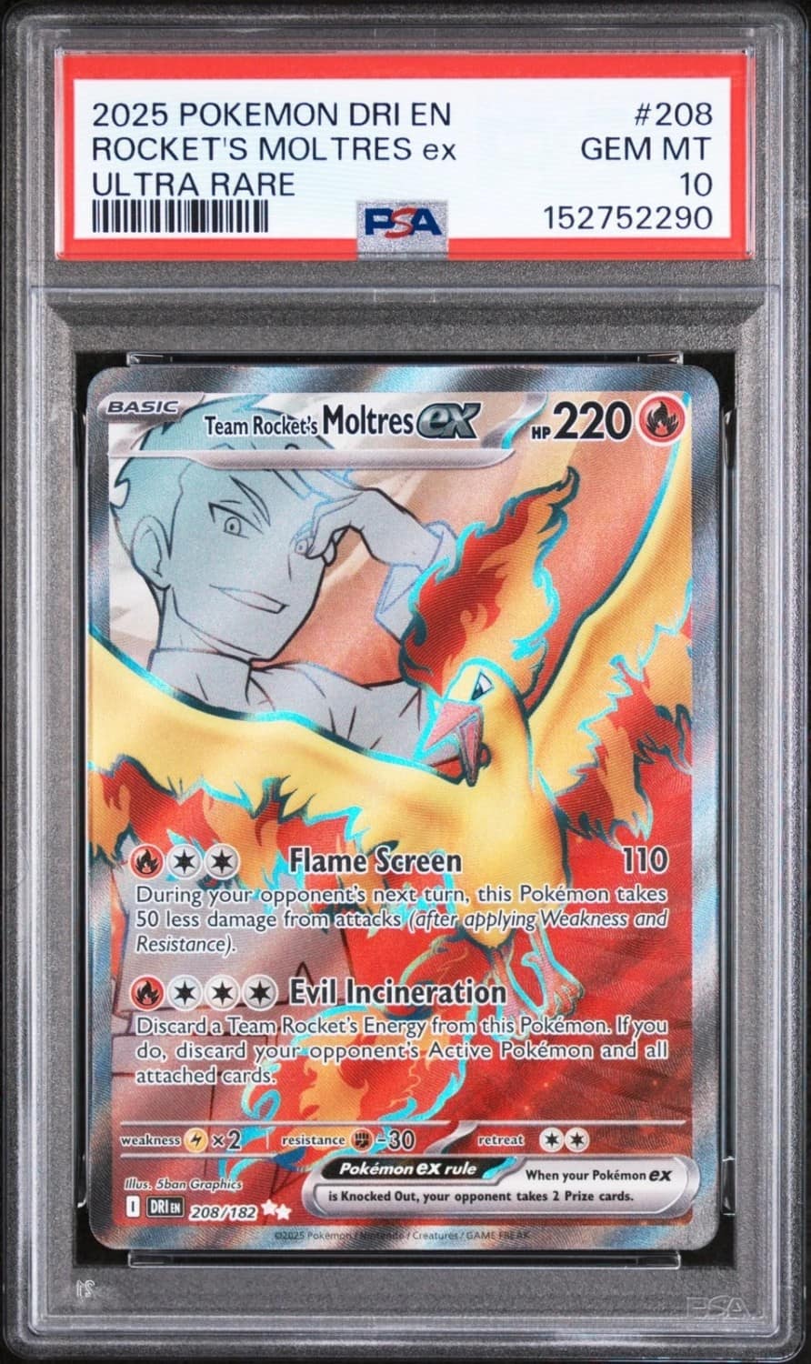 Rocket'S Moltres Ex