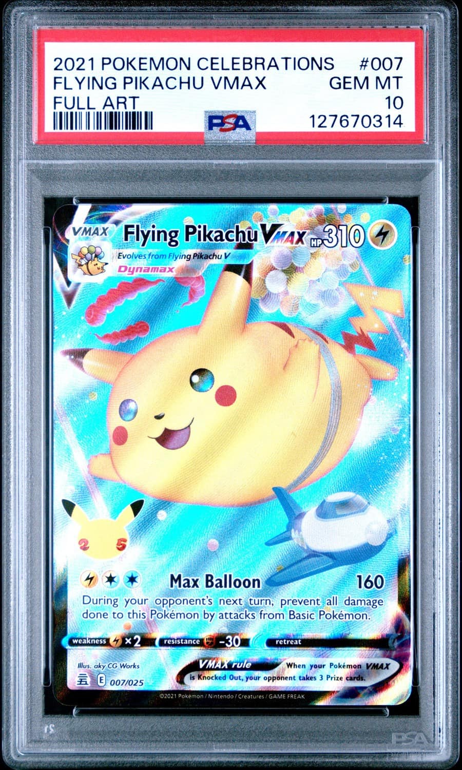 Flying Pikachu Vmax
