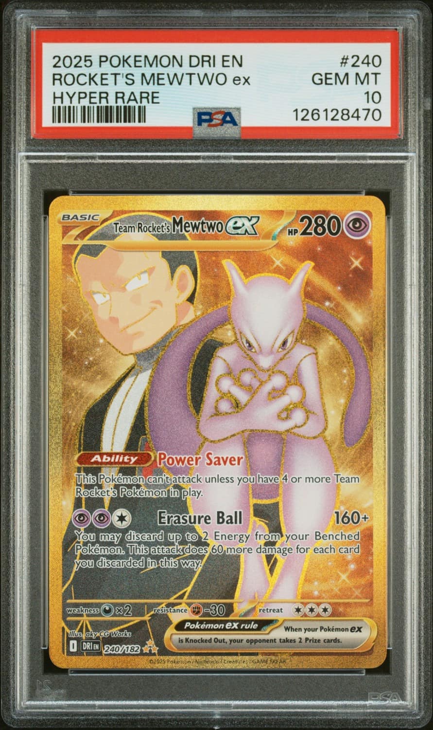 Rocket'S Mewtwo Ex