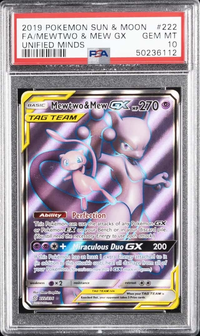 Mewtwo & Mew GX