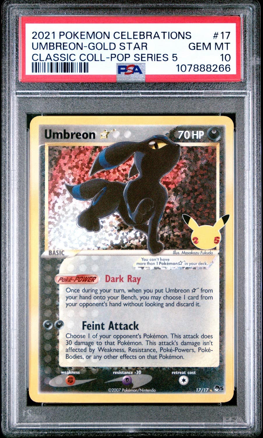 Umbreon-Gold Star