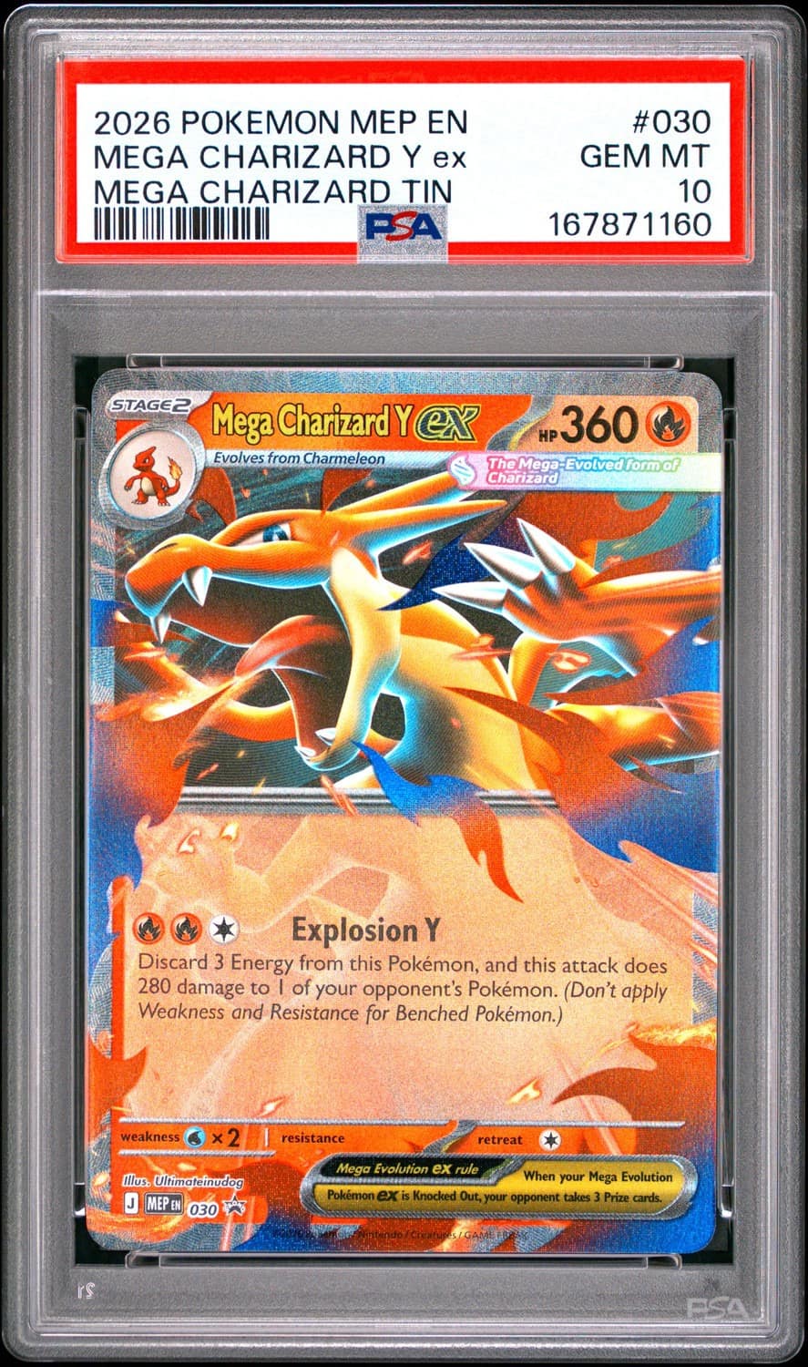Mega Charizard Y Ex