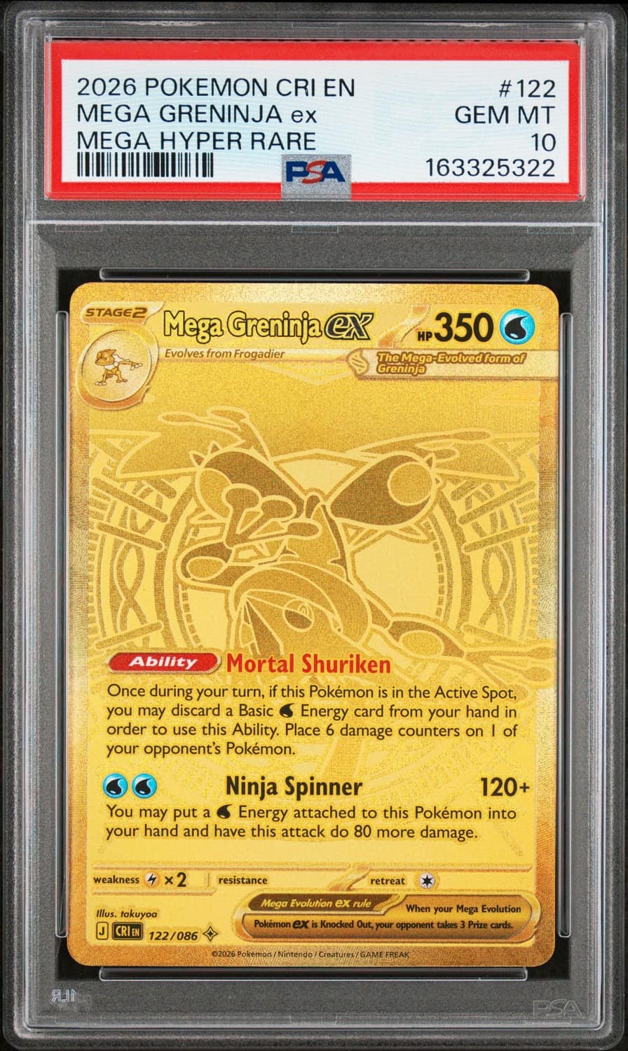 Mega Greninja Ex