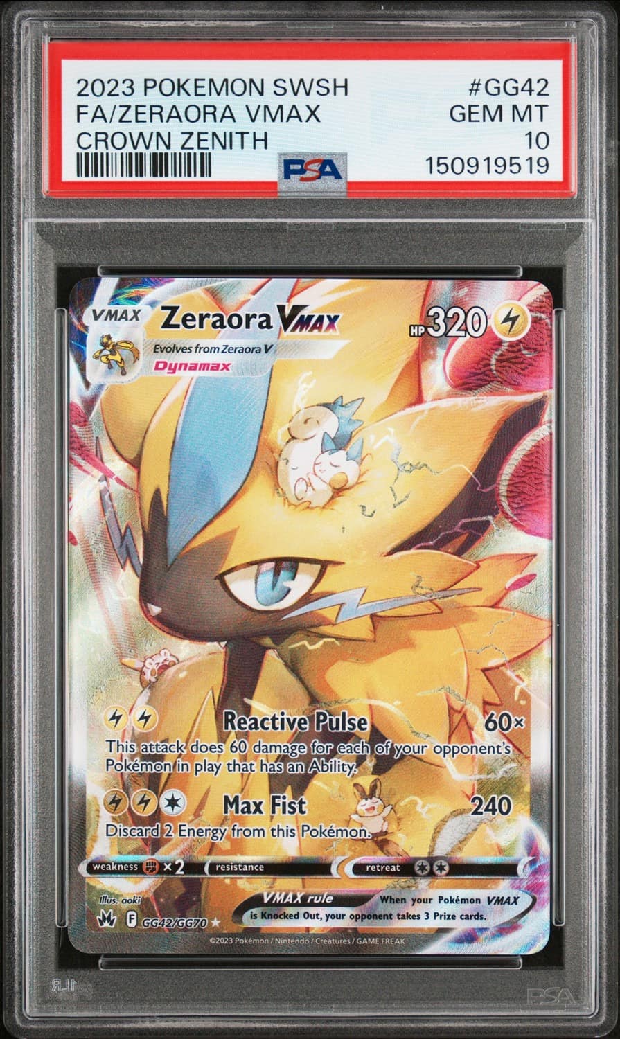 Zeraora Vmax