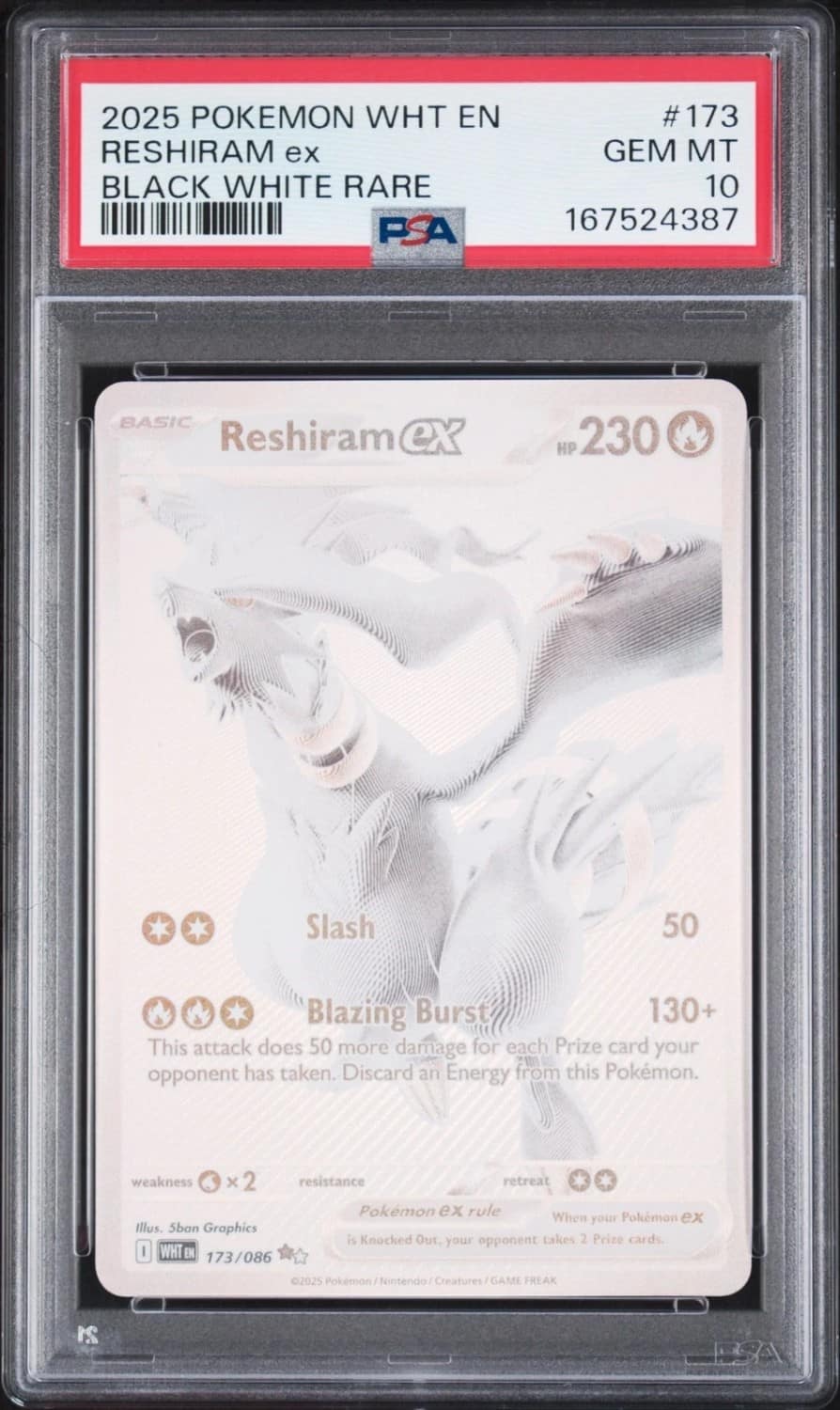 Reshiram Ex