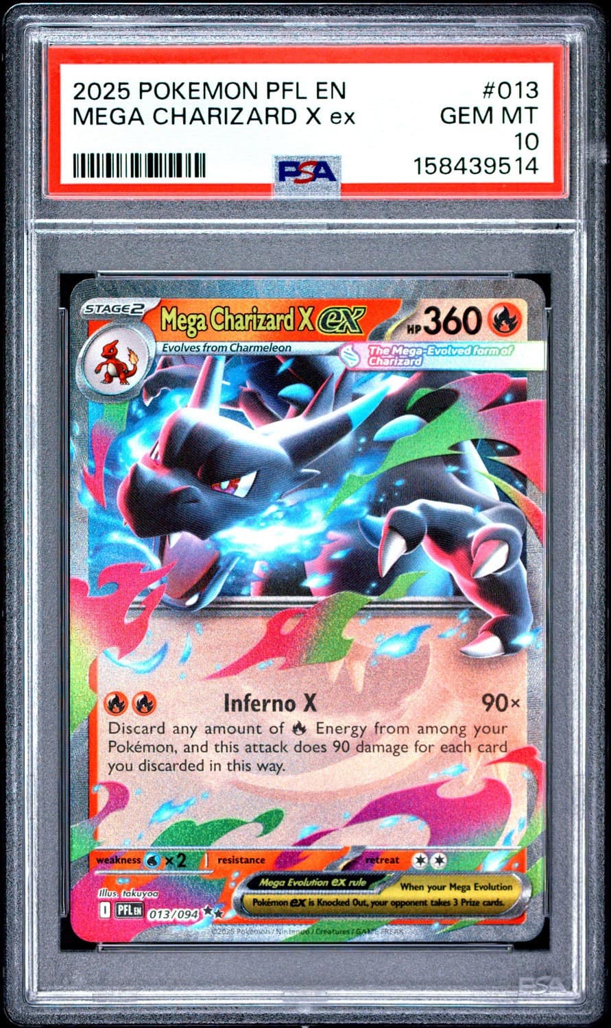 Mega Charizard X Ex