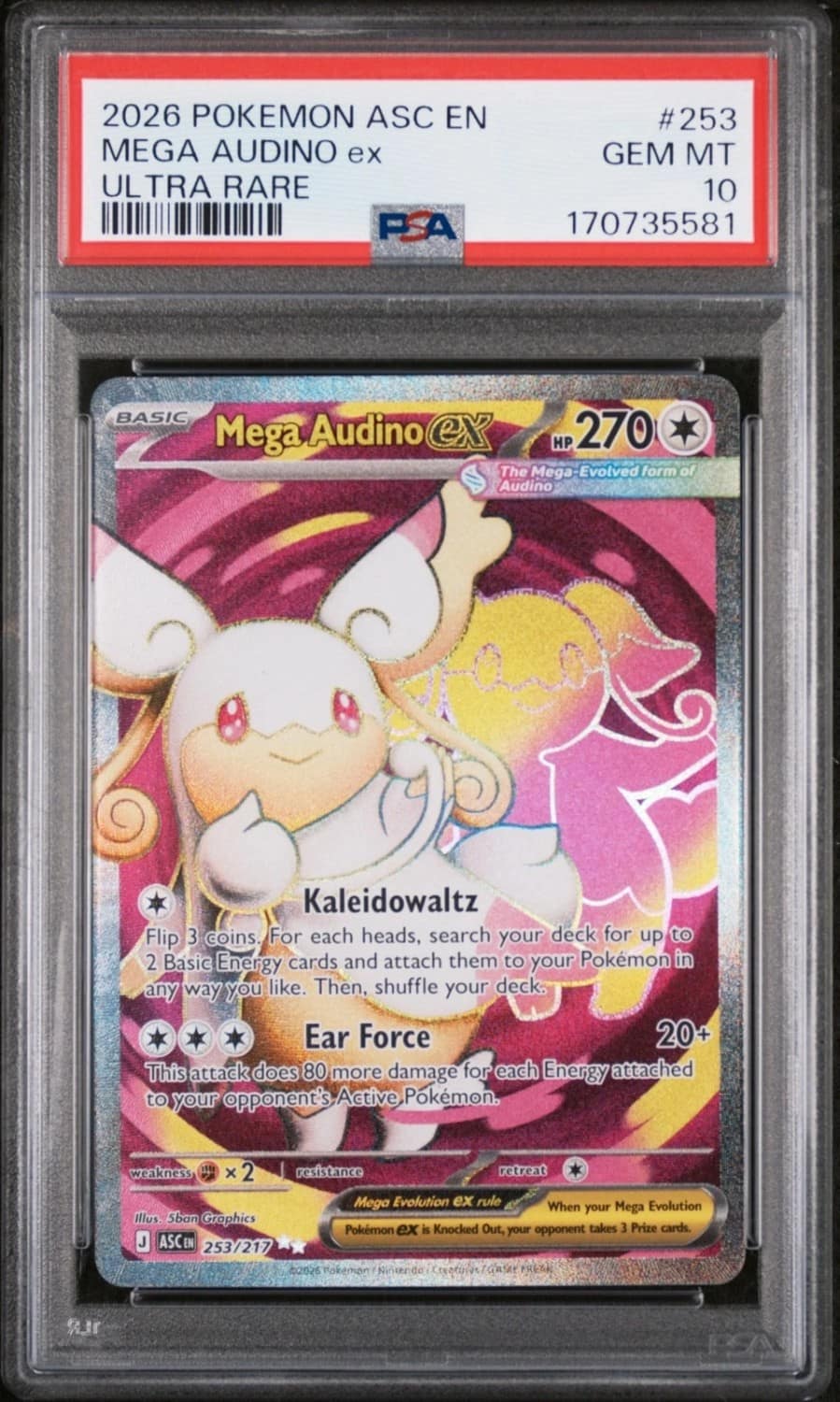 Mega Audino Ex