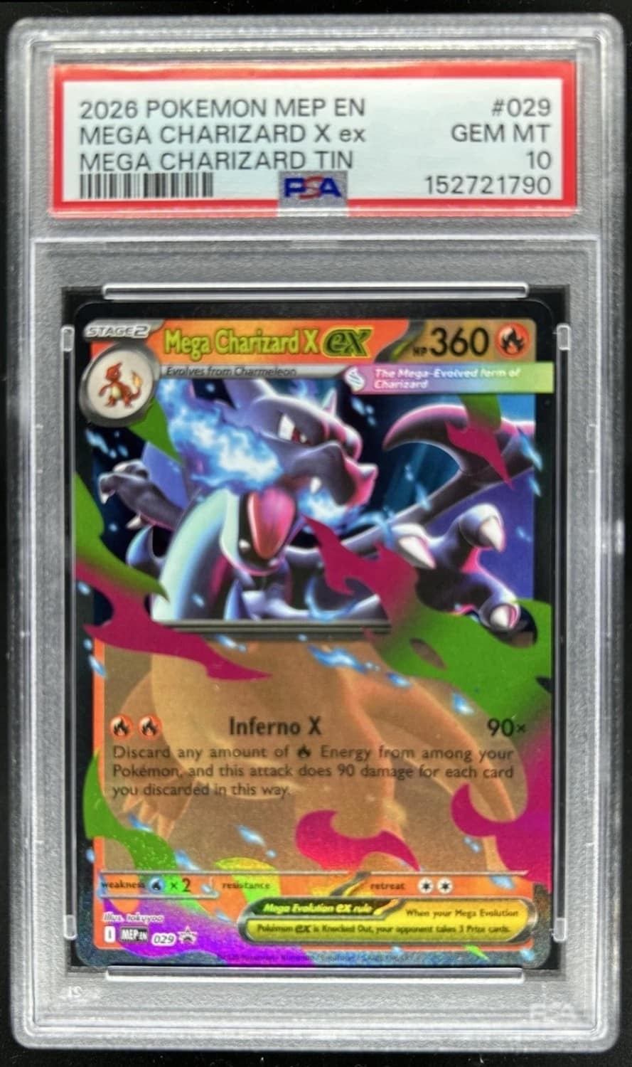 Mega Charizard X Ex