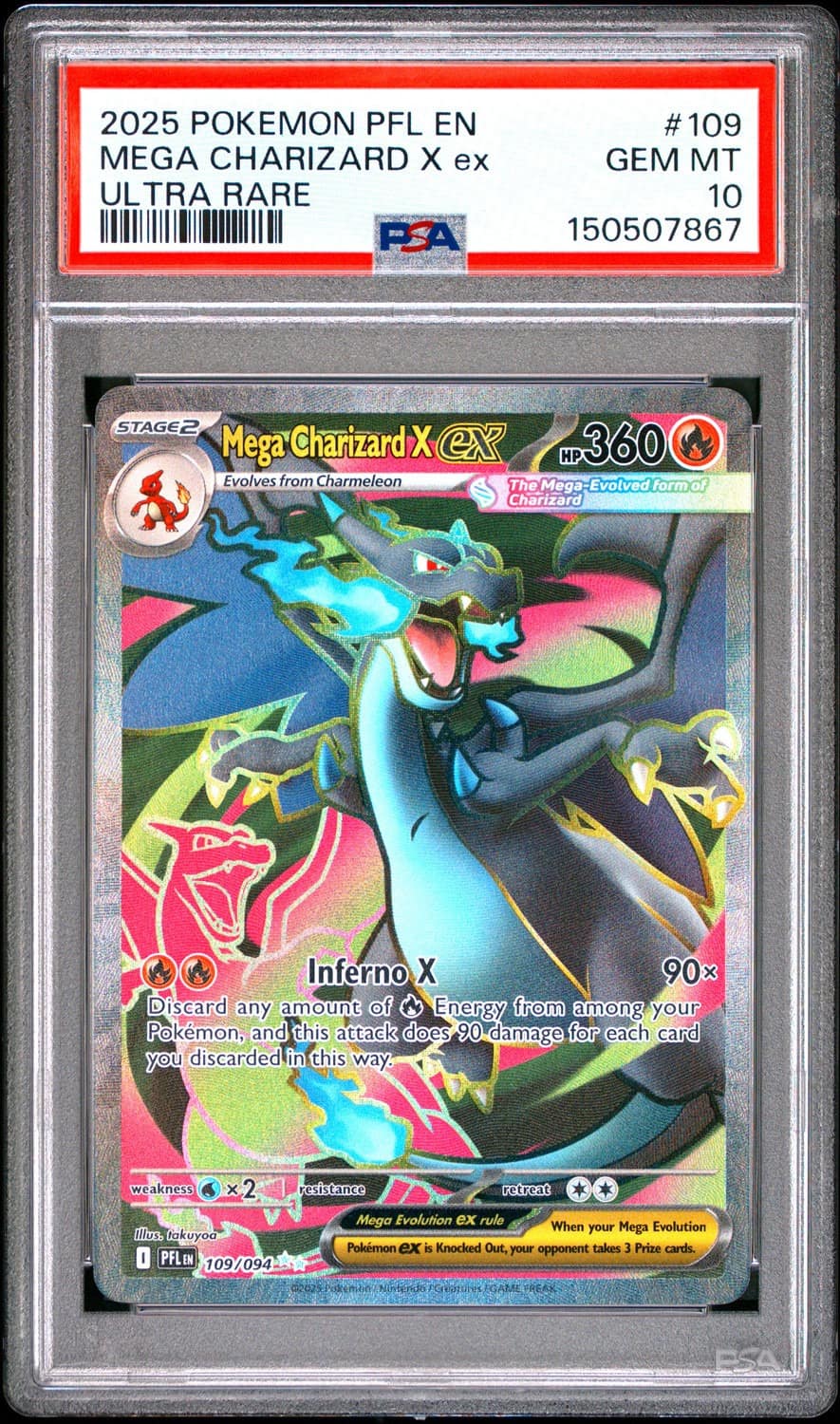 Mega Charizard X Ex
