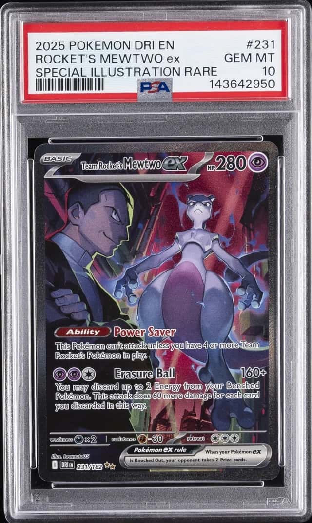 ROCKET'S MEWTWO ex