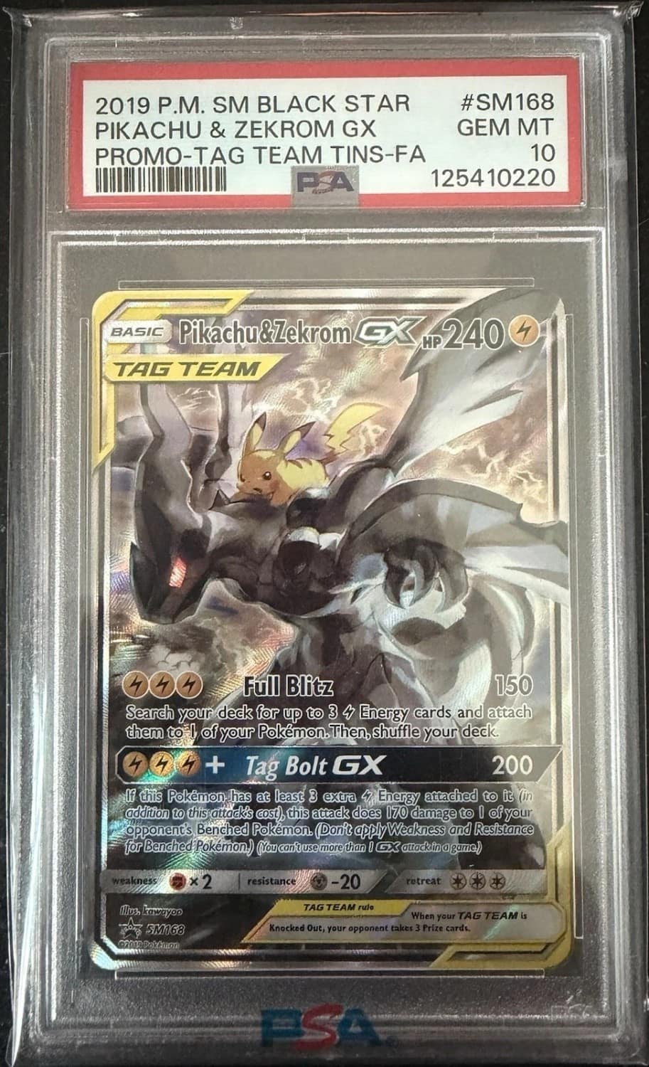 Pikachu & Zekrom Gx