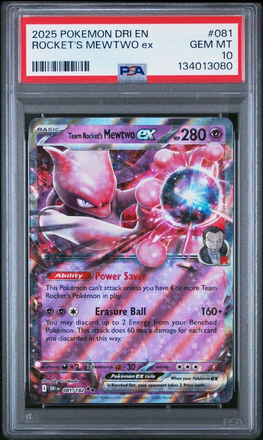 Rocket'S Mewtwo Ex