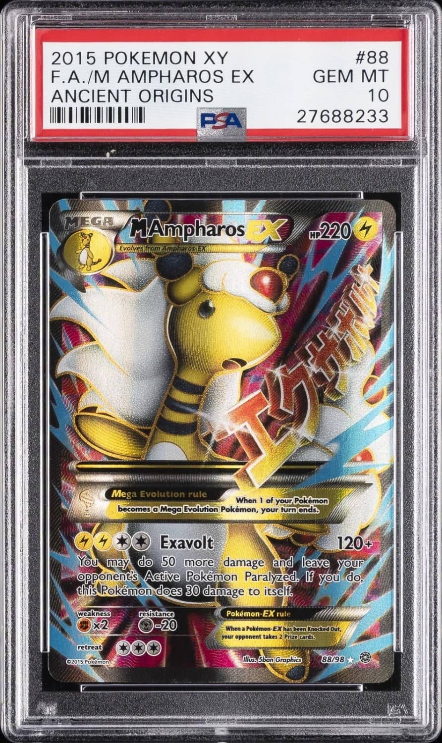 M Ampharos Ex