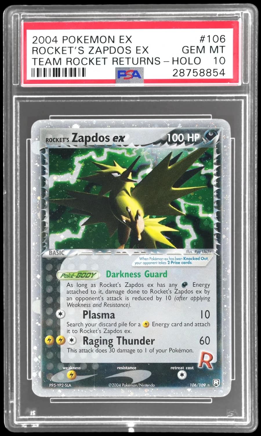 Rocket'S Zapdos Ex