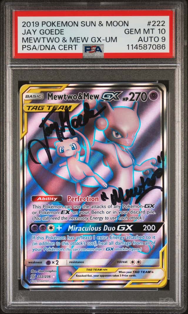 Mewtwo & Mew GX