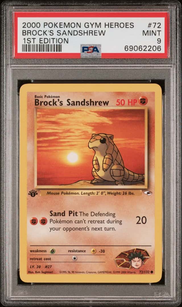 Brock's Sandshrew