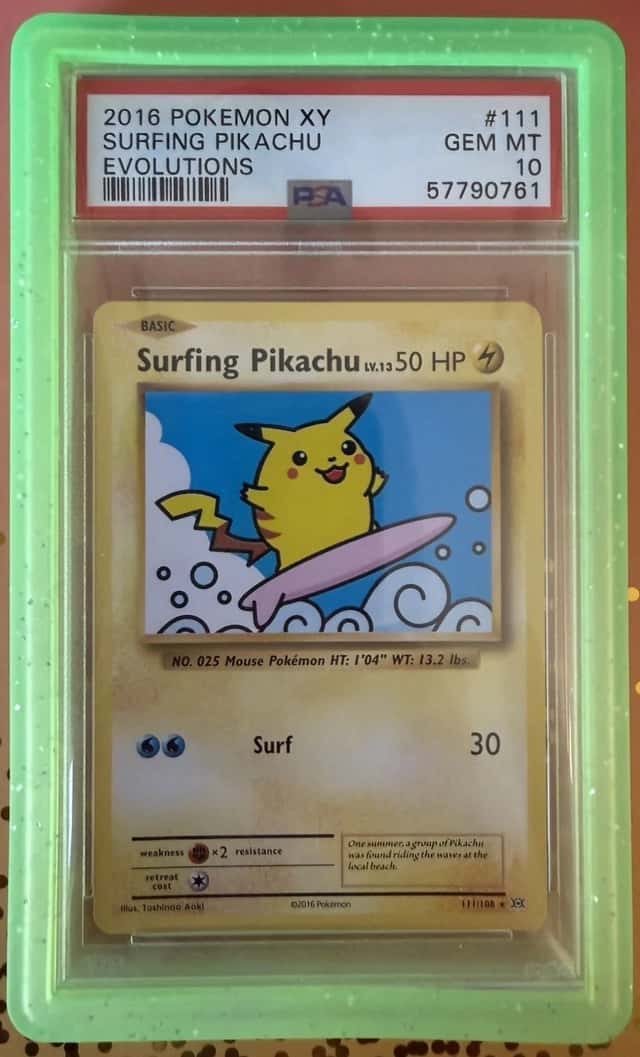 Surfing Pikachu