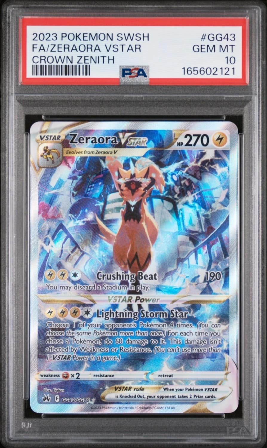 Zeraora Vstar