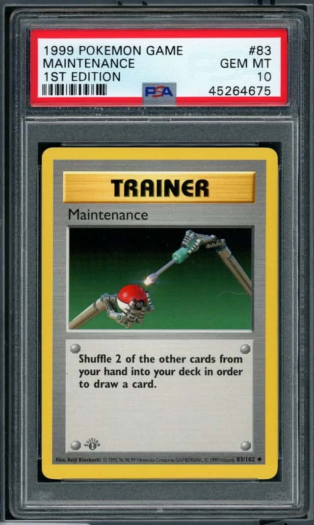 Maintenance