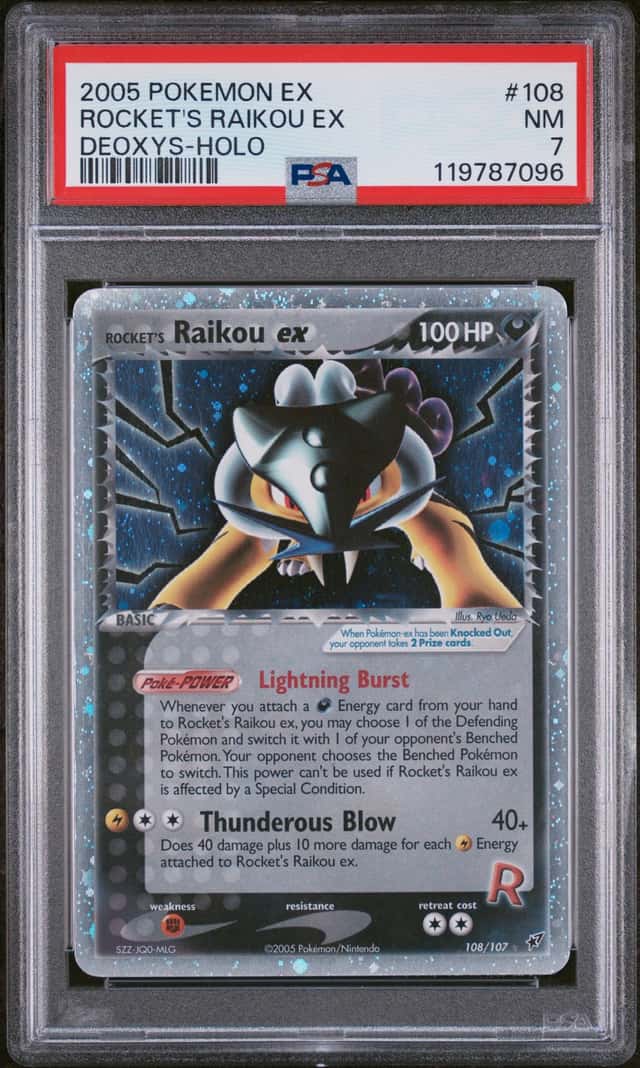 Rocket's Raikou ex