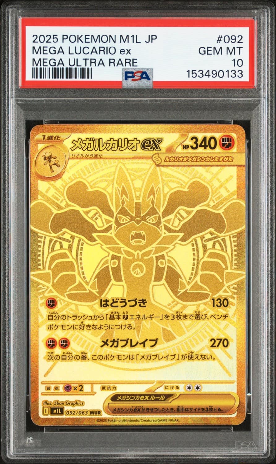 Mega Lucario Ex