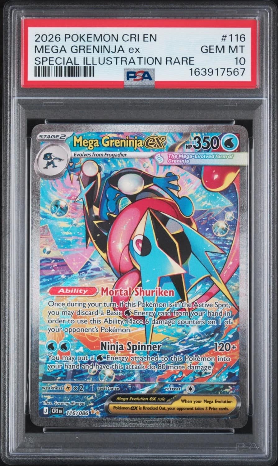 Mega Greninja Ex