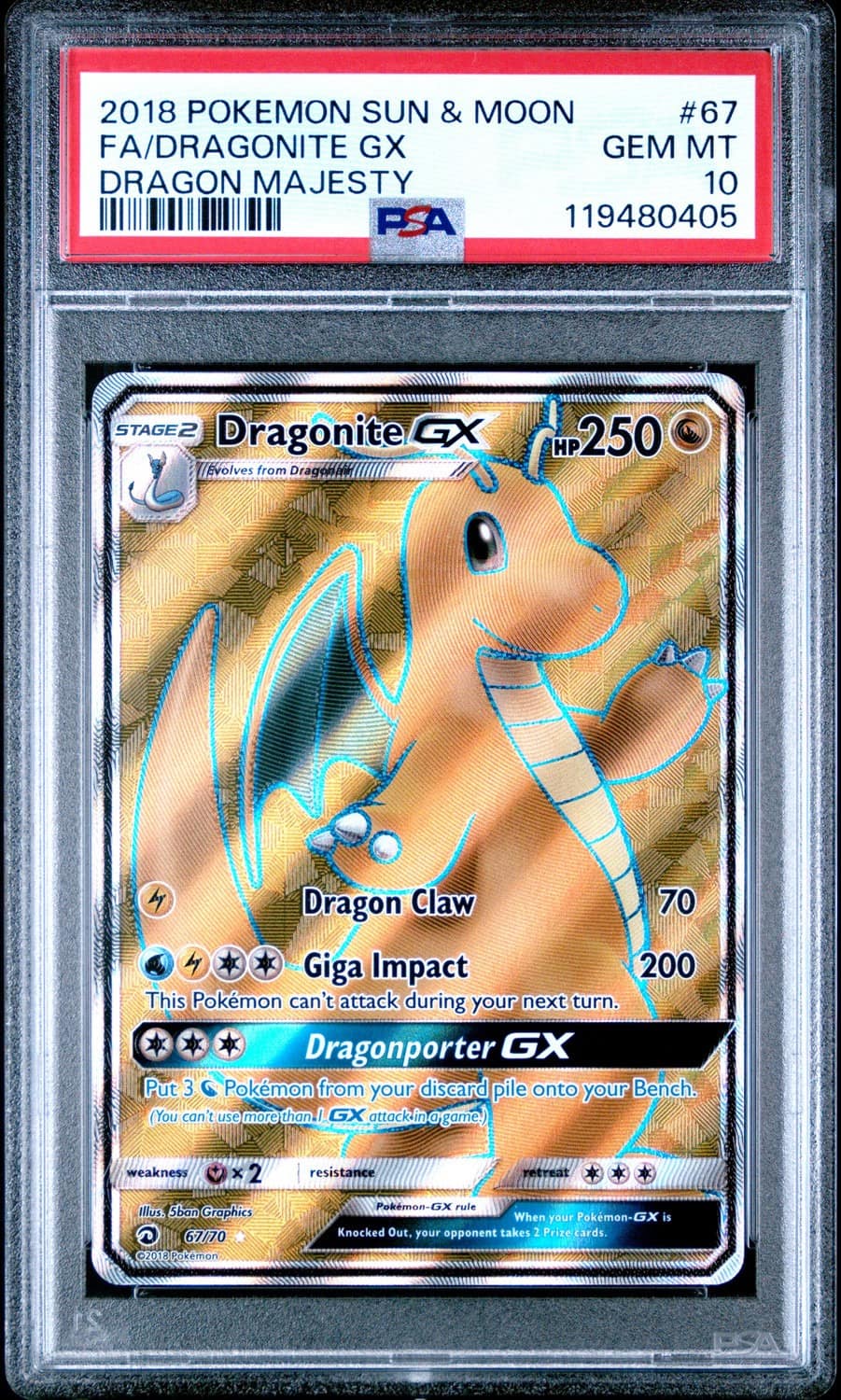 Dragonite Gx