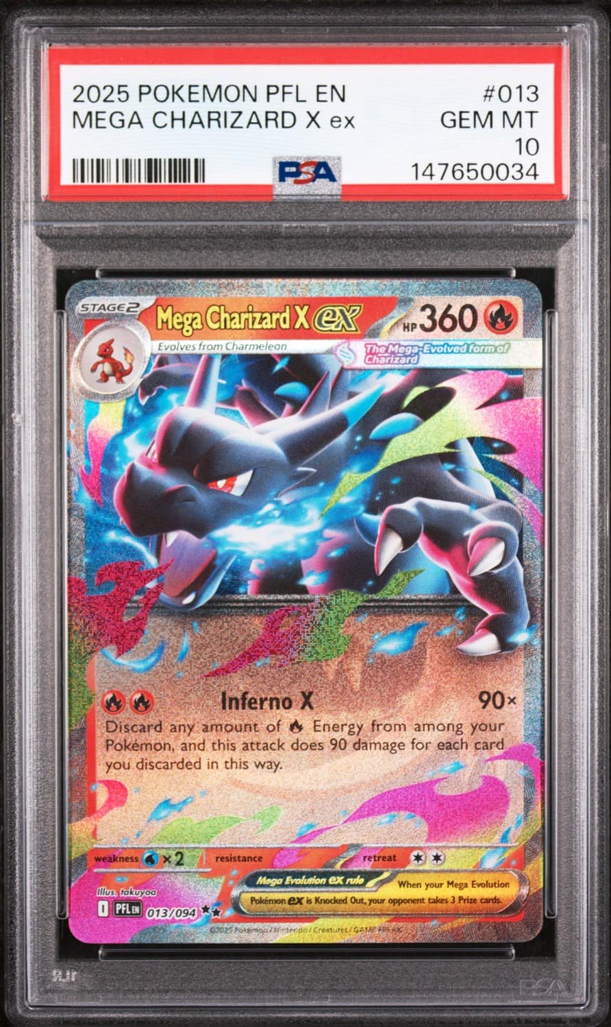 Mega Charizard X Ex
