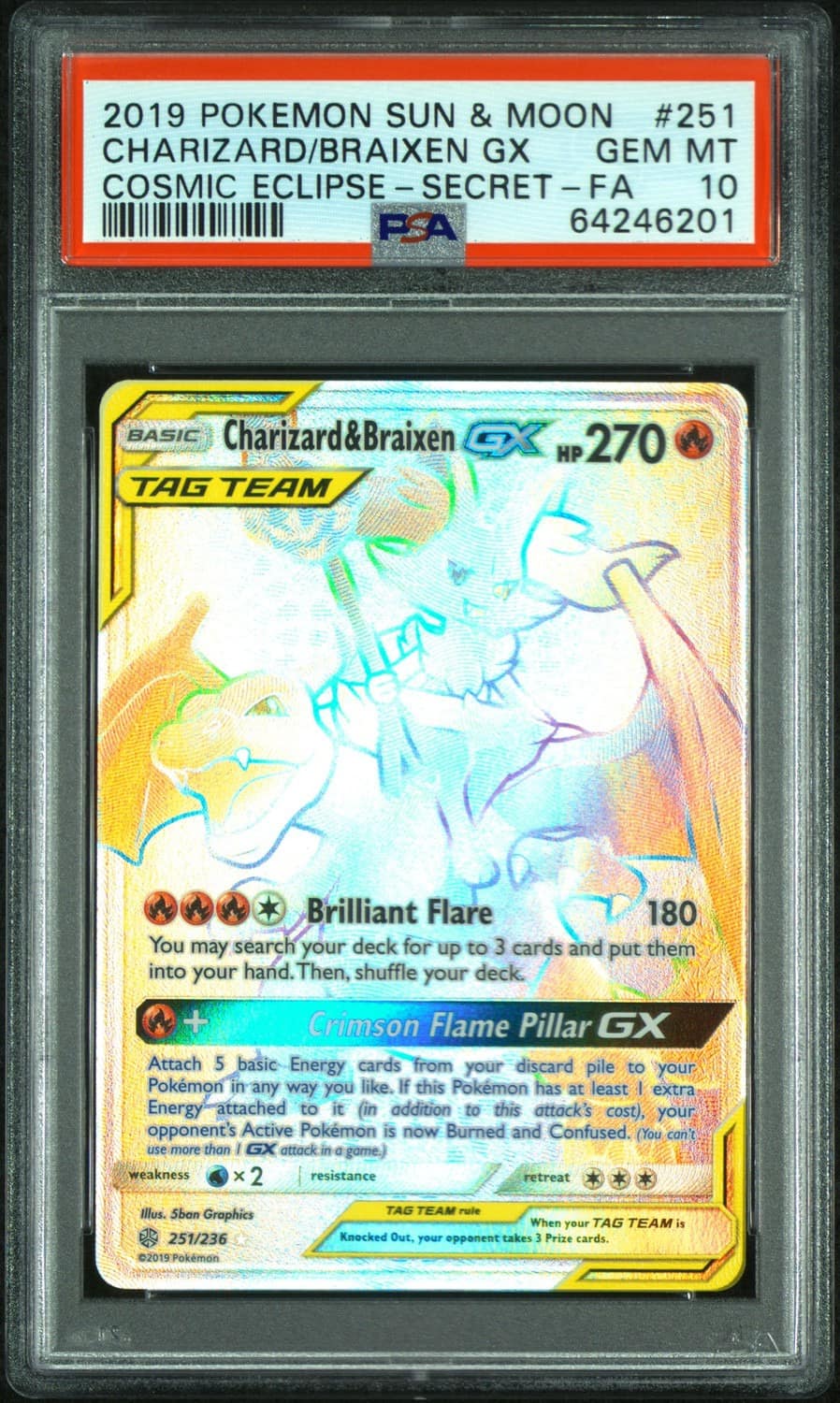 Charizard/braixen Gx