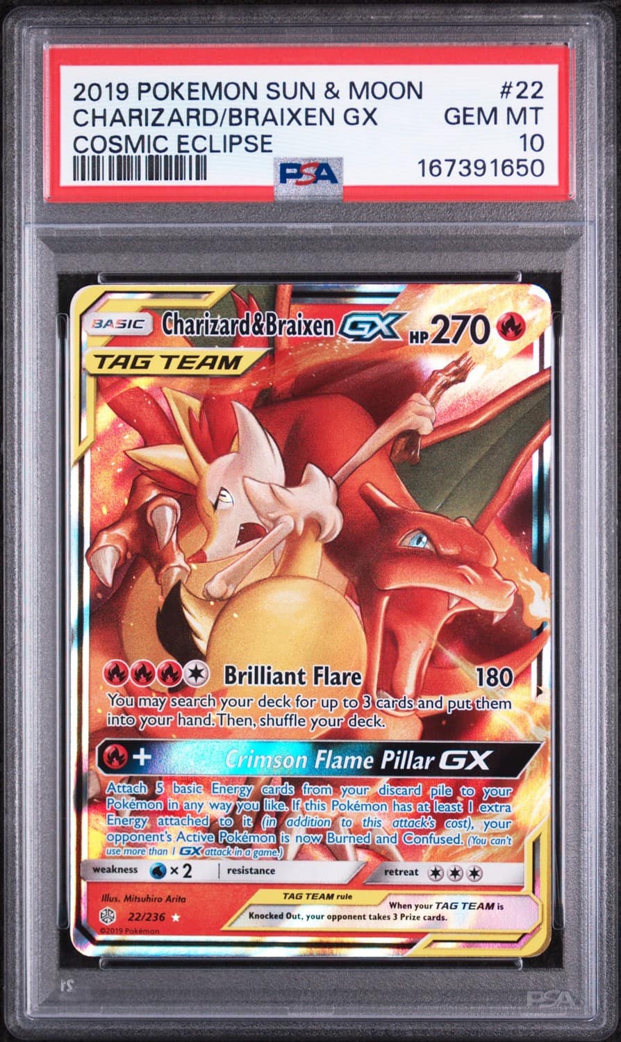 Charizard/braixen Gx