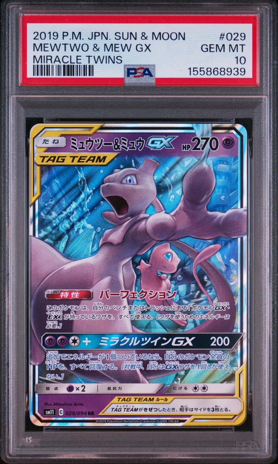 Mewtwo & Mew Gx
