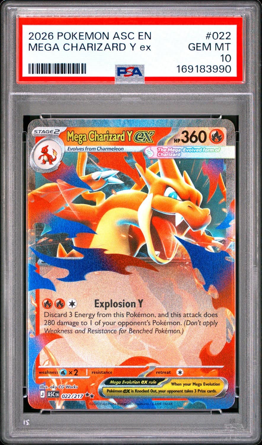 Mega Charizard Y Ex