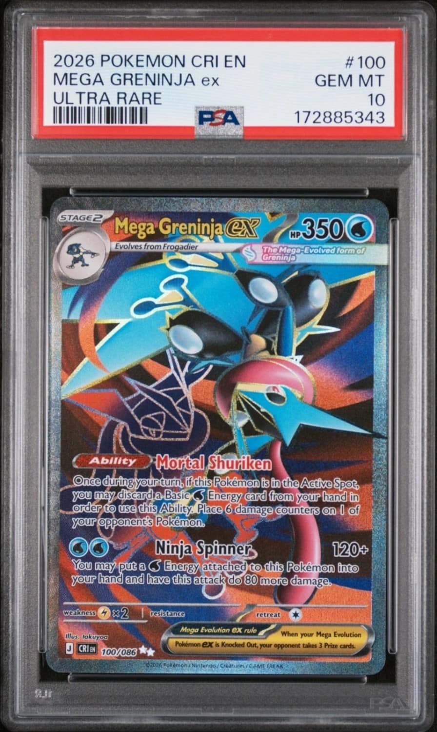 Mega Greninja Ex