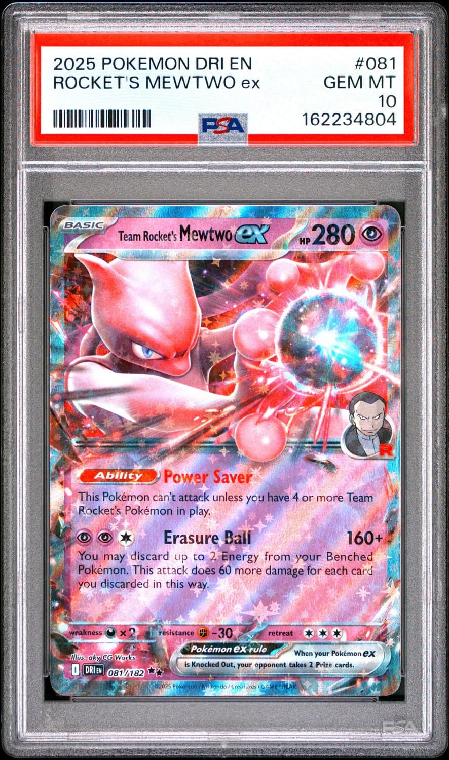 Rocket'S Mewtwo Ex