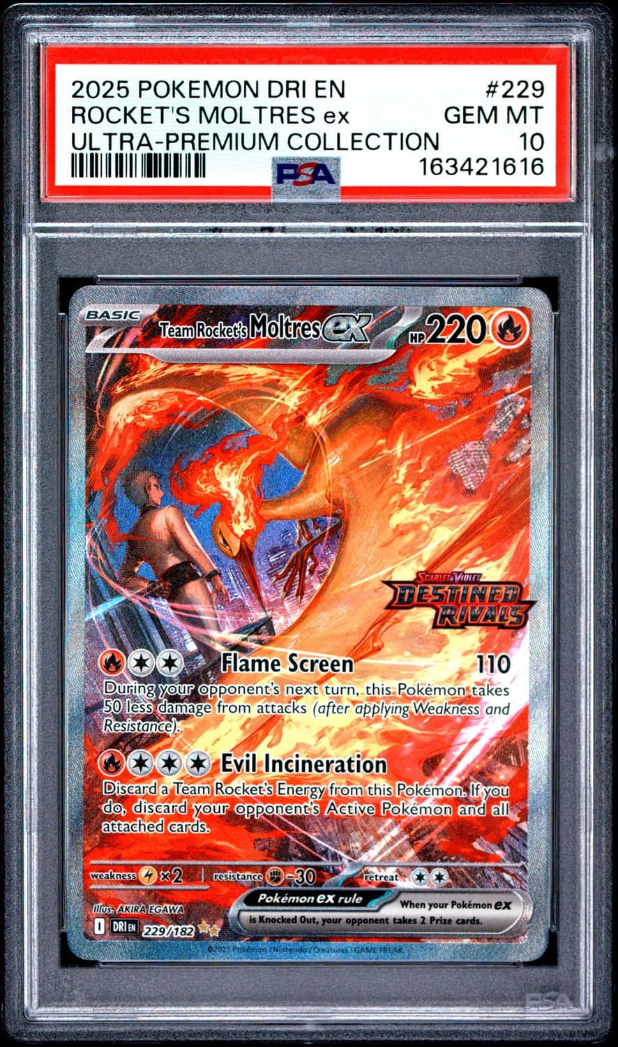 Rocket'S Moltres Ex