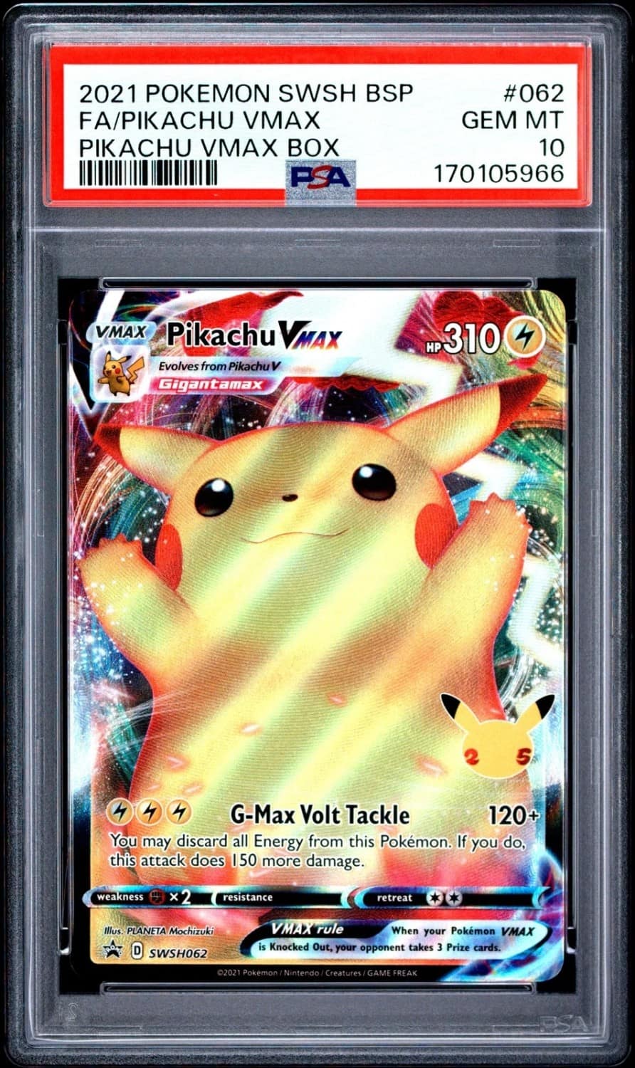 Pikachu Vmax