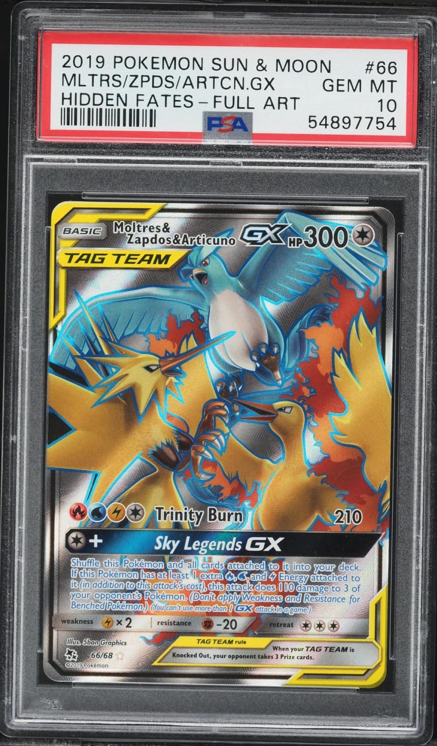 Moltres & Zapdos & Articuno Gx