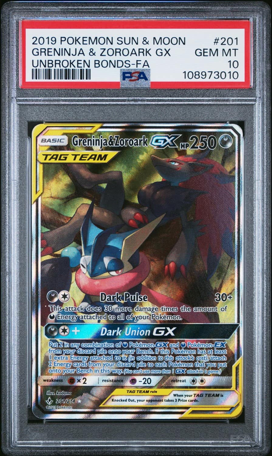 Greninja & Zoroark Gx