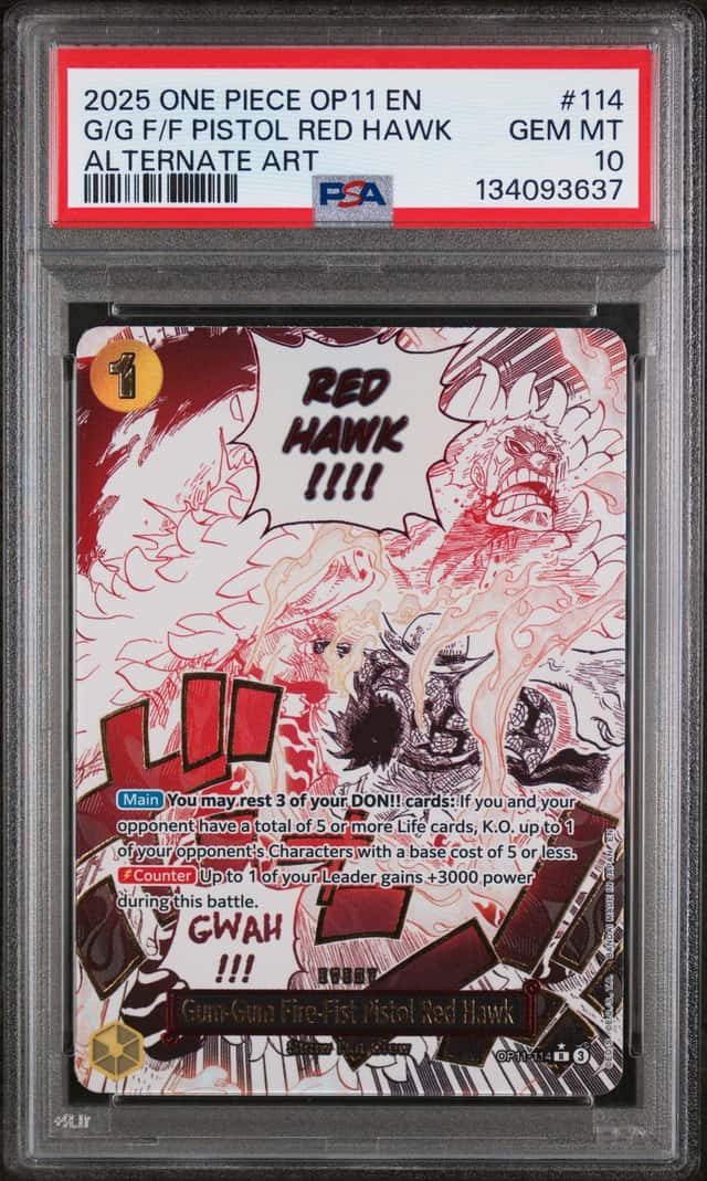 Gum-Gum Fire-Fist Pistol Red Hawk