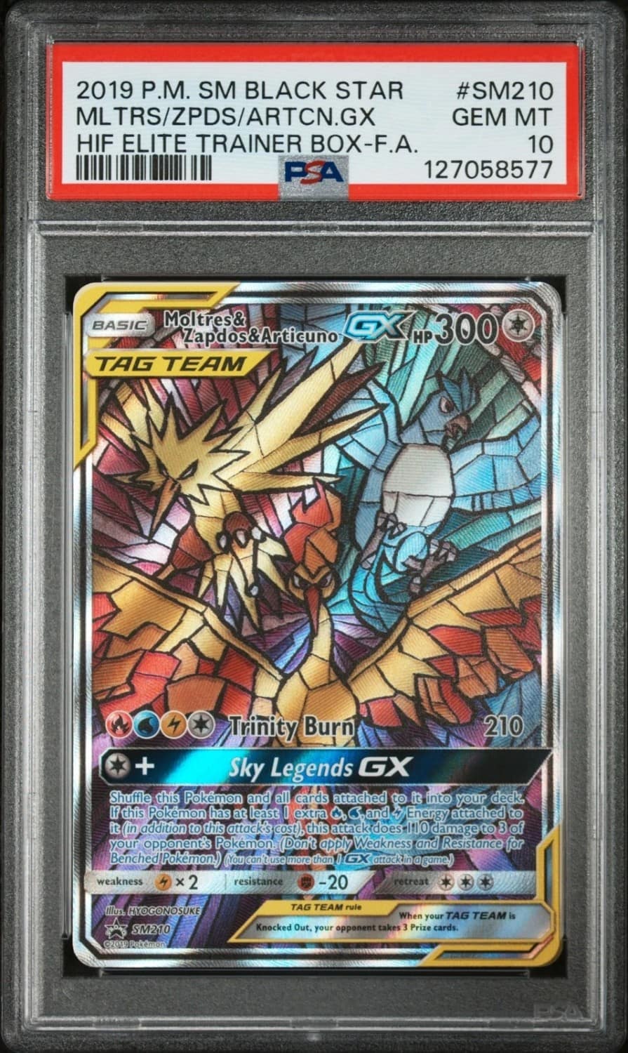 Moltres & Zapdos & Articuno Gx