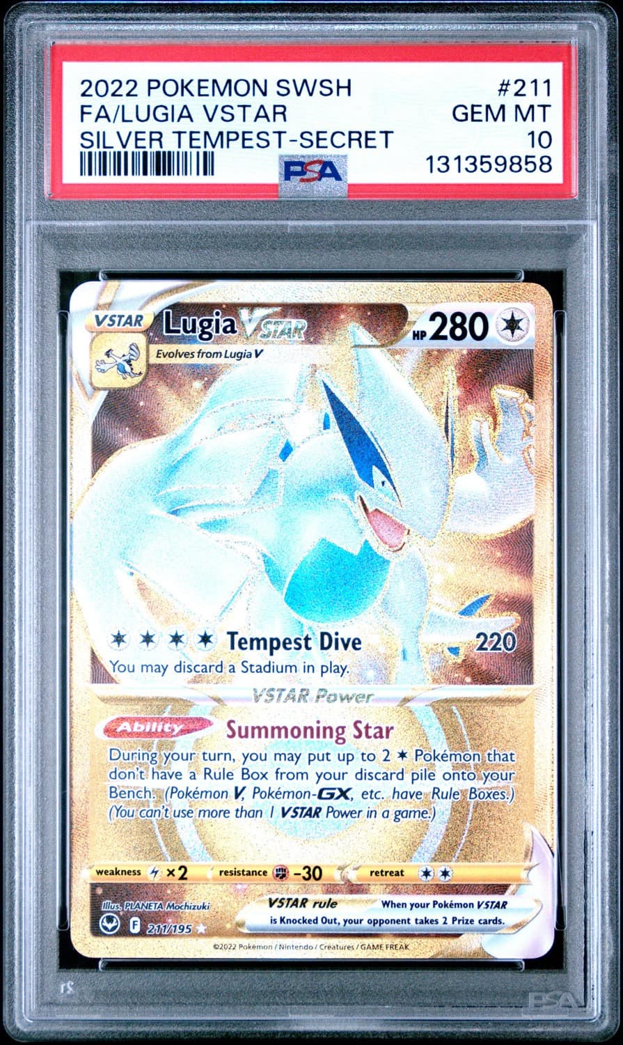 Lugia Vstar