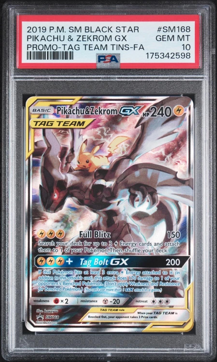 Pikachu & Zekrom Gx