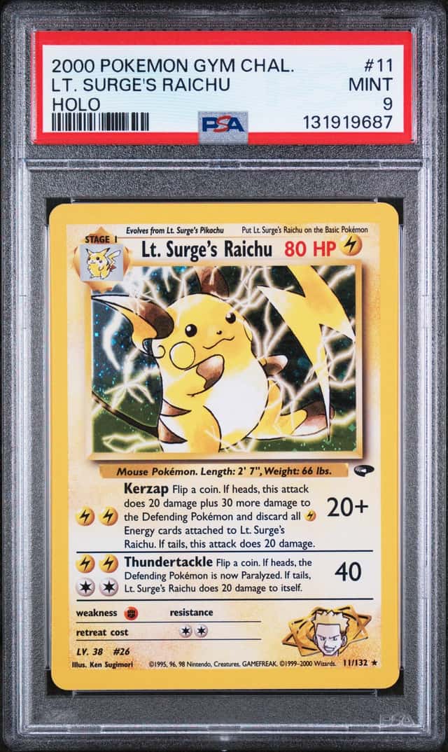 Lt. Surge's Raichu