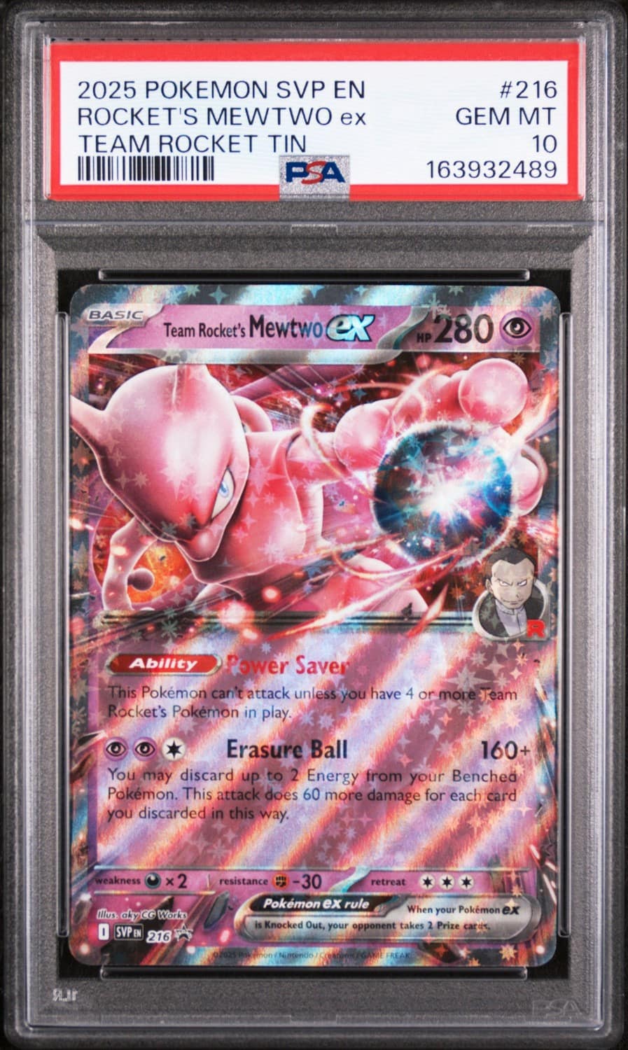 Rocket'S Mewtwo Ex