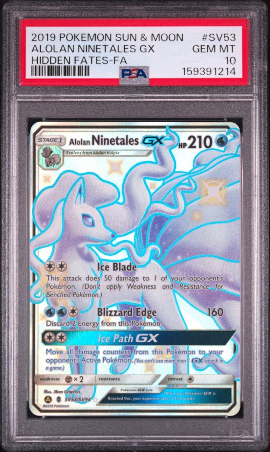 Alolan Ninetales Gx