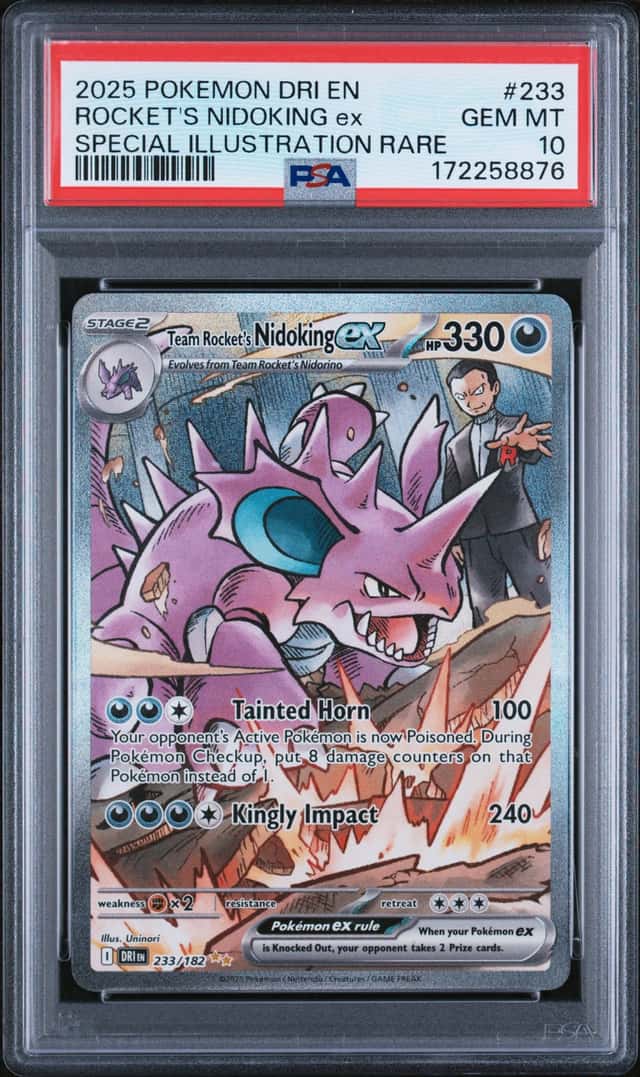 ROCKET'S NIDOKING ex