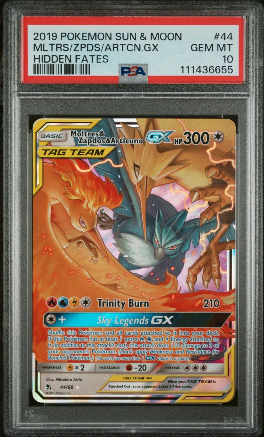 Moltres & Zapdos & Articuno Gx