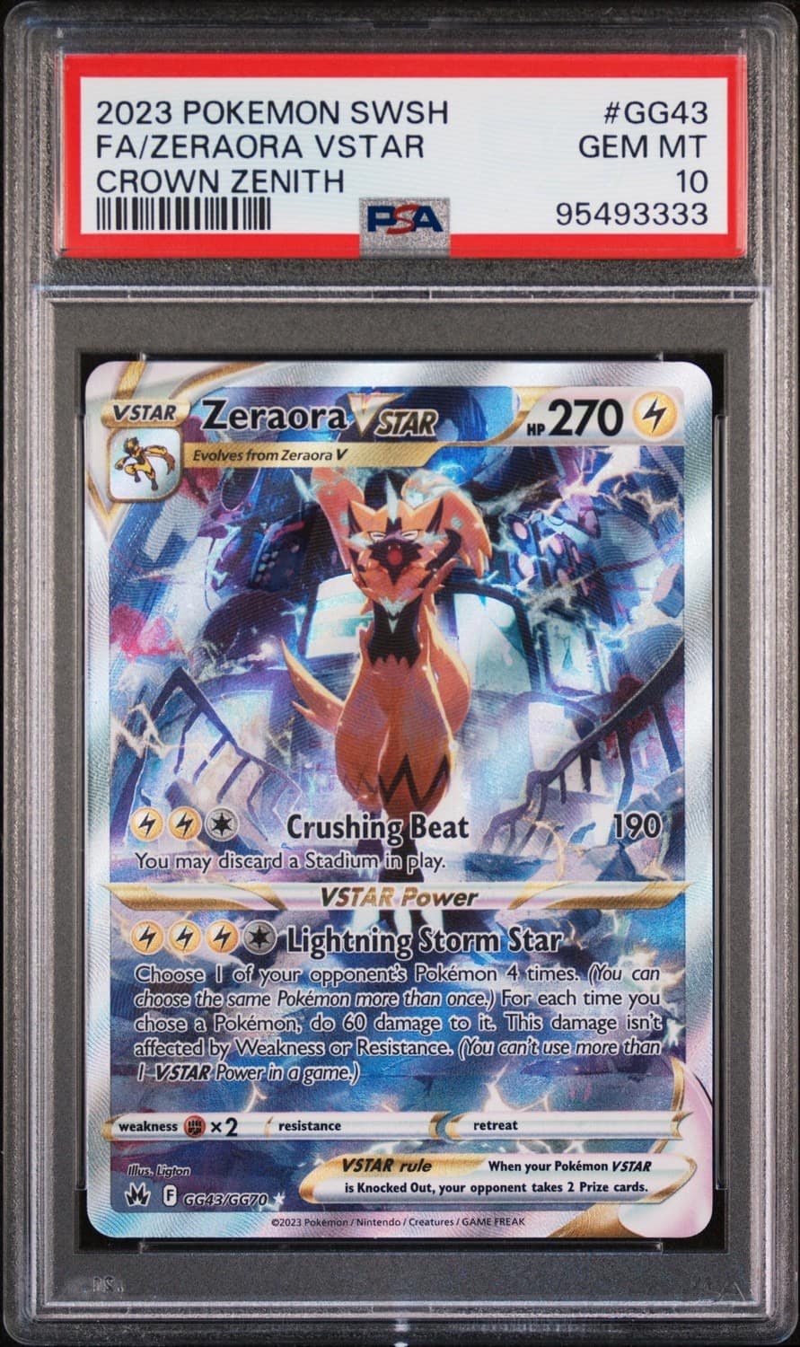 Zeraora Vstar