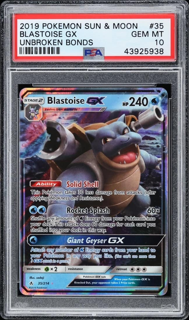 Blastoise Gx