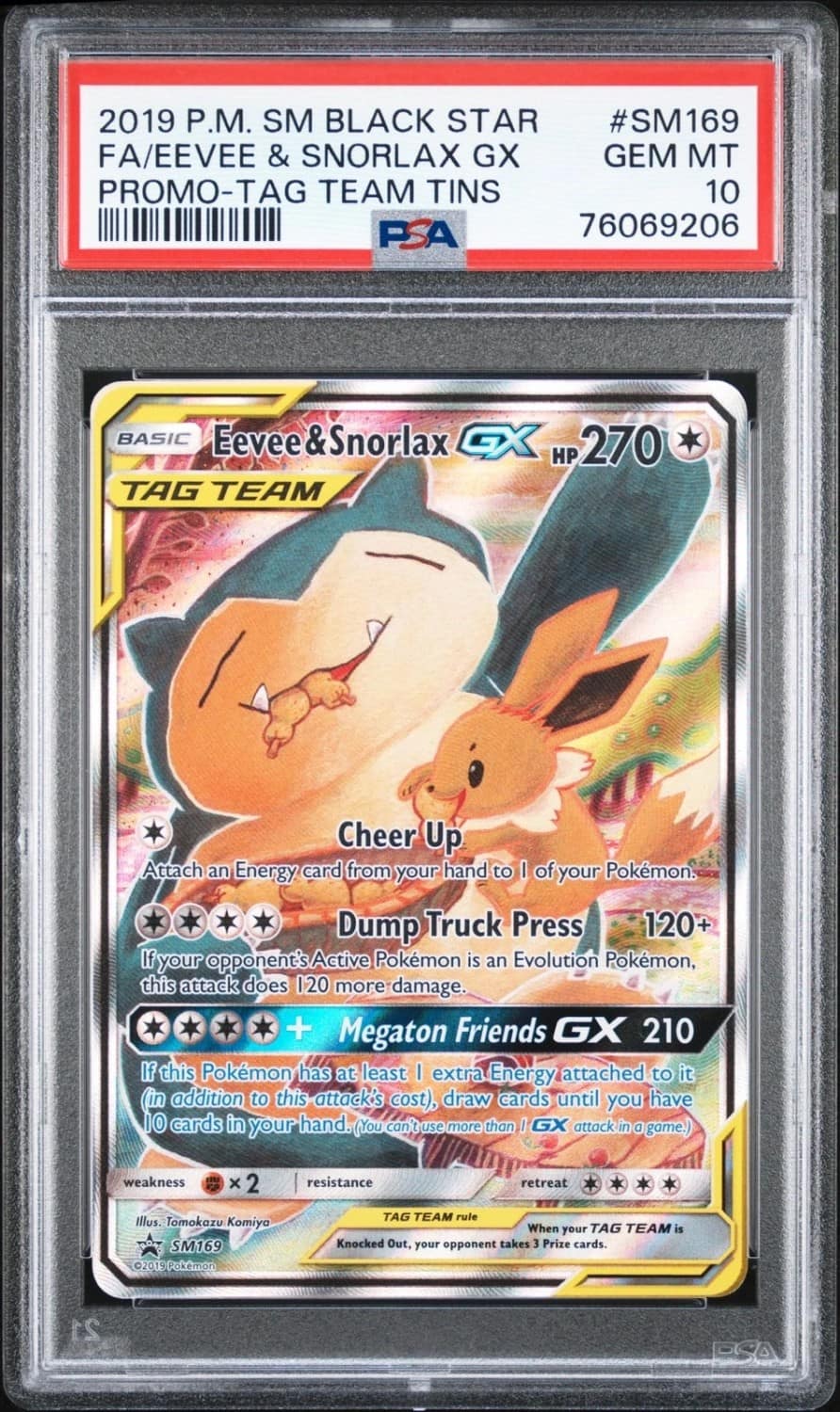 Eevee & Snorlax Gx